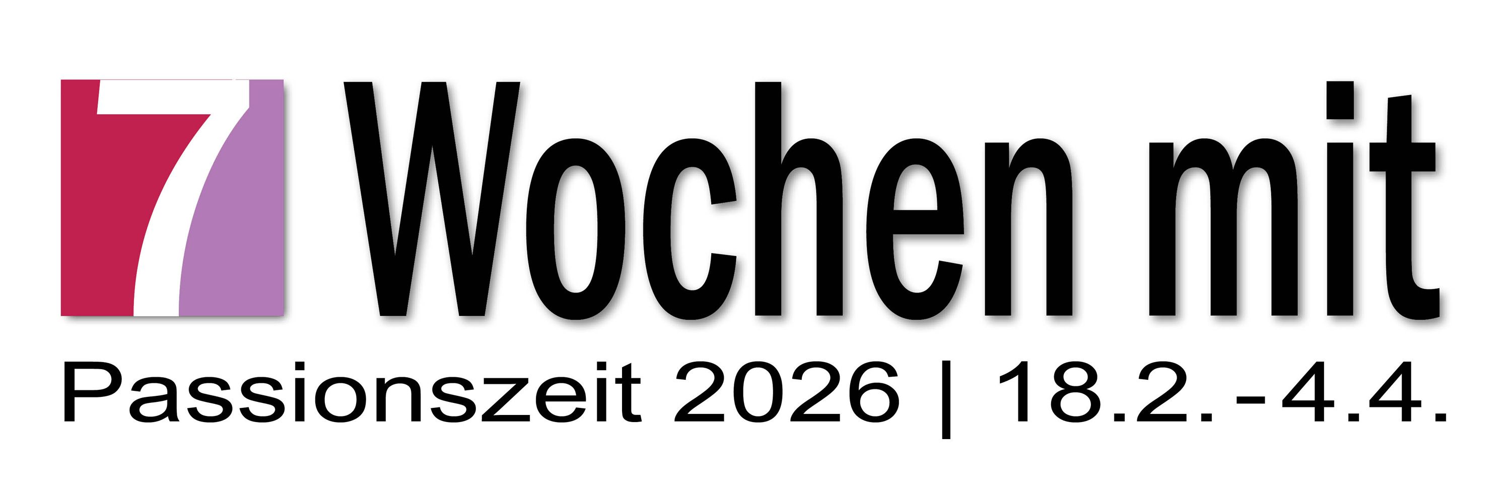 7 Wochen mit 2026 Logo 3000px